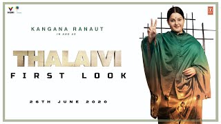 Thalaivii First Look | Kangana Ranaut | Vijay | 26 June 2020