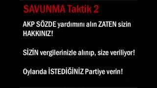 AKP HALKI ALDATMA Taktikleri 2 - Başbakan Recep Tayyip Erdoğan - Abdullah Gül - Bülent Arınç