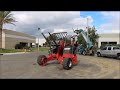 manitou tmt 55 ht 5k rough terrain piggyback forklift year 2016