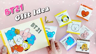 Diy BTS Gift Ideas / BT21 Gift Bag /Diy Gift Wapping bag /