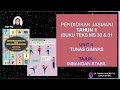 PJ TAHUN 1 || MS 30 dan 31 || TUNAS GIMNAS || IMBANGAN STABIL