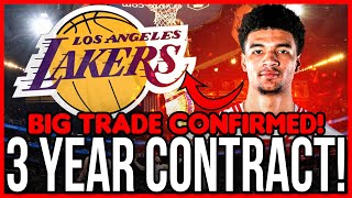 A NEW NBA STAR CAME IN! LAKERS CONFIRMS HUGE TRADE! TODAY’S LAKERS NEWS