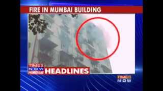 Fire in building in South Mumbai