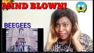 BEEGEES - STAYING ALIVE REACTION | MIND BLOWN!😱😱