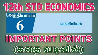 12th STD ECONOMICS LESSON 6 வங்கியியல்