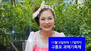 백일홍품바tv 💙11월15일💙 포항 구룡포 과메기축제👍 둘째날👍