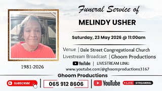 Funeral Service of Melindy Usher