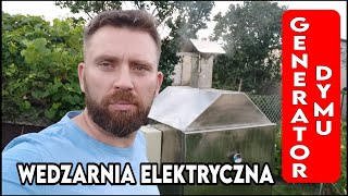 Generator dymu Smoke Master,  nowa wersja jak wygląda moja wędzarnia elektryczna