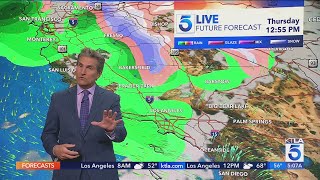 Rain Chances sprinkled into Southern California forecast