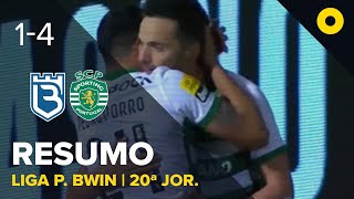 Resumo: Belenenses SAD 1-4 Sporting - Liga Portugal bwin | SPORT TV