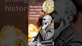 He saw his own death news... and changed history #shorts #shortsfeed #history #nobelprize #ytshorts