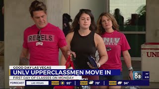 Move-in day for UNLV dorm students