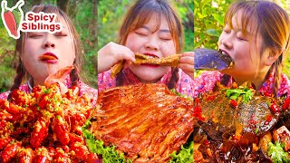 Tell me More Ways to Hide Chili || Funny Pranks Between Erya and Goudan || TikTok Village MUKBANG