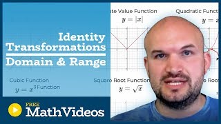 Transformations with domain and range