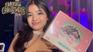 ASMR Unboxing PINO Jelly Make a Wish Series Pendant Blind Box ! 🎄✨Ft. @POPMARTOFFICIAL