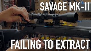 Savage MK-II 22lr EXTRACTION Issues Fixed??