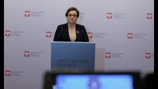 Minister Anna Zalewska: nauka języka polskiego na Ukrainie bez zmian