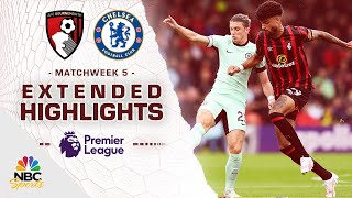 Bournemouth v. Chelsea | PREMIER LEAGUE HIGHLIGHTS | 9/17/2023 | NBC Sports