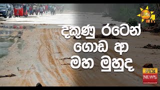 දකුණු රටෙන් ගොඩ ආ මහ මුහුද - Hiru News