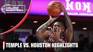 Temple upsets No. 1 Houston | Full Game Highlights