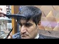 asmr barber 💈 amazing black and white hair transformation scissors