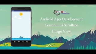 Android Studio Tutorial - Continuous Scrollable Image View