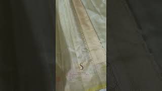 Banarsi Pure Kora Silk Handloom Weaving Kadwa Meenakari booties design Saree. #banarasisaree #yt