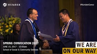 Spring Convocation 2017 - School of Social and Community Services