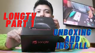 Android Box LongTV Part 1 ( Unboxing And Install)