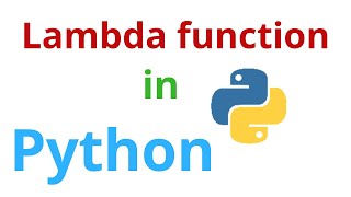 Lambda function in Python(Hindi) | With Subtitles