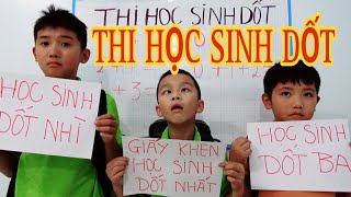 HHVC - (TẬP 137) THI HỌC SINH DỐT - HỌC SINH DỐT BỊ BỐ GANK