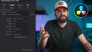How I Get the Best Video Quality | Davinci Resolve Export Settings