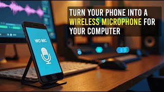 Turn Your Phone Into a Wireless Microphone for Your PC | Easy WO MIC Setup Guide