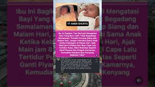 Ibu ini bagikan tips berhasil mengatasi bayi yg baru lahir tidak begadang semalaman #ibu #anak