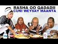 JEEKEY OO KA YAABAY RASHA OO QADADII MAANTA CUNI