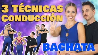 3 TÉCNICAS 🔐 para MEJORAR la CONDUCCIÓN 🚀 BACHATA FOLLOWER TIPS 🚀Alfonso y Mónica