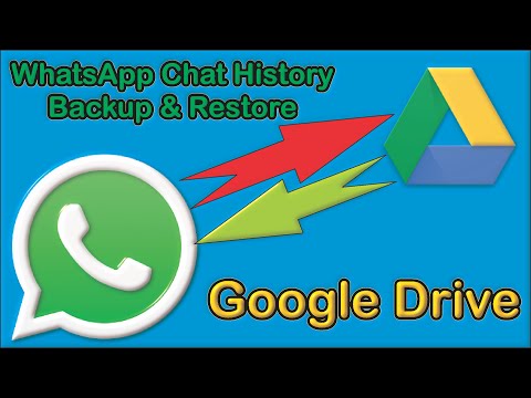 Whatsapp Chat history Backup & Restore Google drive Android Whatsapp Chat history Backup & Restore Google drive Android