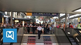 Gesperrter Münchner Hauptbahnhof: Feuerwehreinsatz am Dienstag