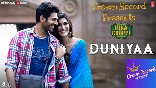 LUKA CHUPPI | Duniyaa Full Video Song | Kartik Aaryan Kriti Sanon | Akhil | Duniya Full Video Song