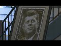 JFK centennial commemorative stamp presented at Irish Cultural Center