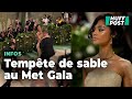 Au Met Gala, la chanteuse Tyla n'a pas pu monter les marches à cause de sa robe