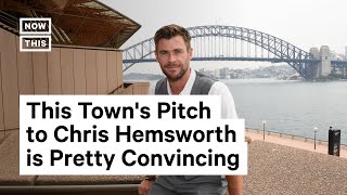 Chris Hemsworth Responds to Australian Town's Viral Request