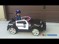 Spiderman Pretend Play Compilation! Steal Eggs Surprise Disney Toys! Kids Power Wheels Ride On Car