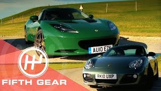 Fifth Gear: Porsche Vs Lotus Shootout