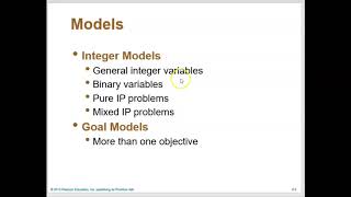 General Integer Models