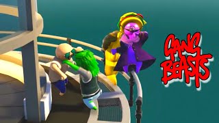 【4人実況】マジで大爆笑できる殴り合い喧嘩ゲーム【Gang Beasts】