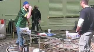 World Series of Beer Pong IV (WSOBP): Zack and Screech vs Iceman and Joey Kuntz Strike Back (part 1)