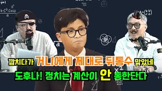 김건희에게 뒤통수 제대로 맞은 한동훈