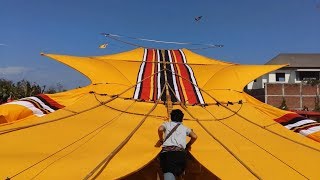 lomba Layangan di Bali - Peliatan Ubud Kite Festival 2017