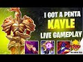 I GOT A PENTAKILL ON REWORKED KAYLE! - Wild Rift HellsDevil Plus Gameplay